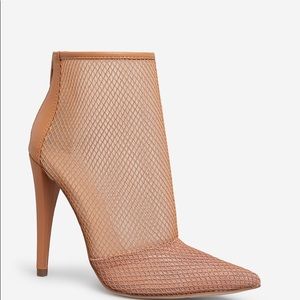 Fishnet booties